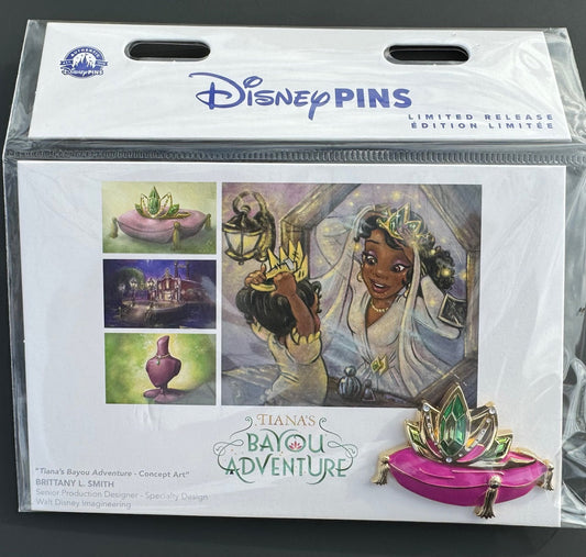 Tiana’s Bayou Adventure Concept Art Disney Pin
