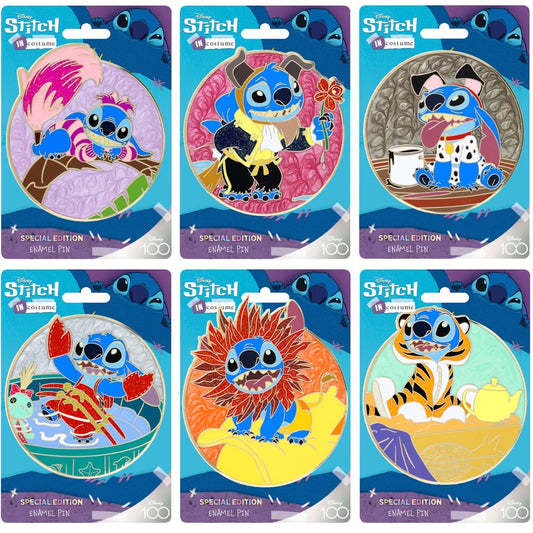 Stitch in Costume Disney Pins at Pink a la Mode