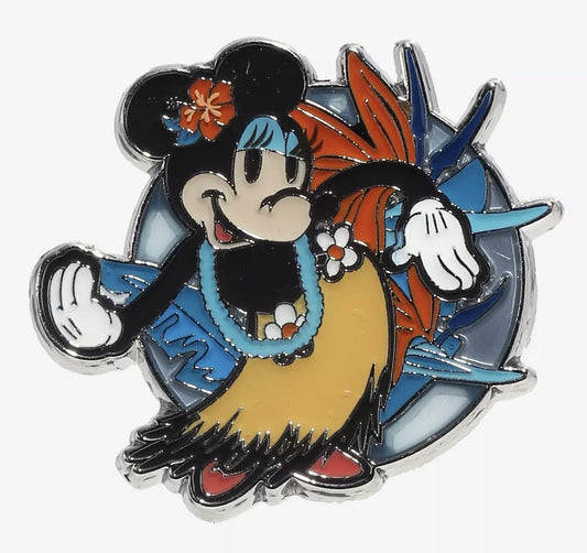 Minnie Mouse Floral Hula Disney Pin - BoxLunch