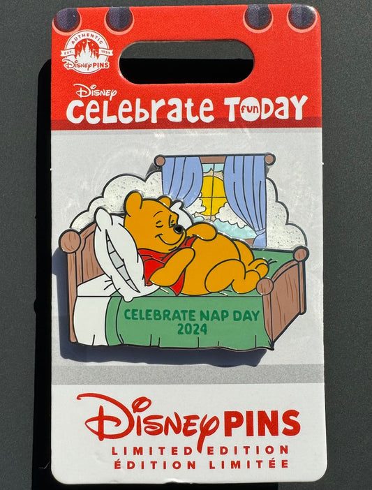 Winnie the Pooh Nap Day 2024 Disney Pin
