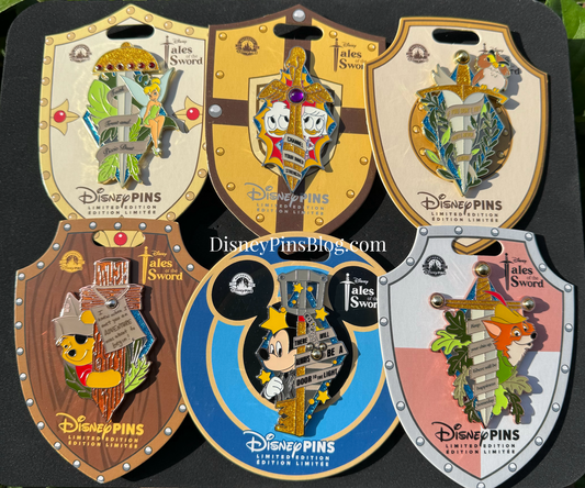 Disney Tales of the Sword Premium Pin Collection