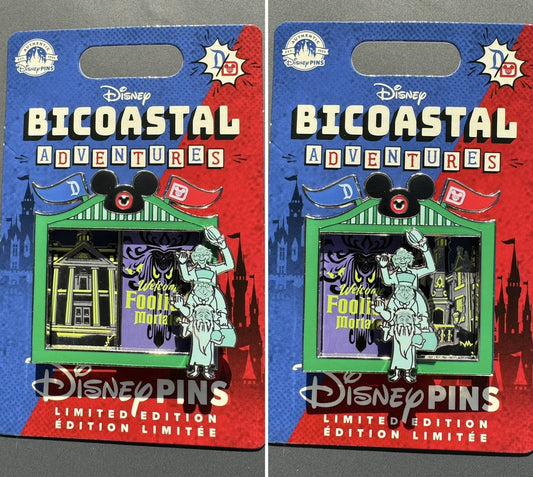 The Haunted Mansion Bicoastal Adventures Disney Pin