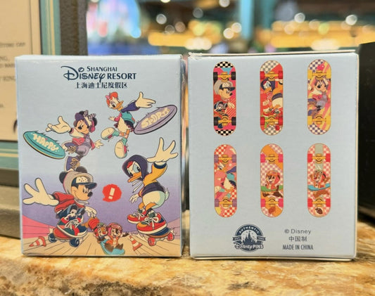 Mickey & Friends Skateboard Mystery Pin Set at Shanghai Disney Resort