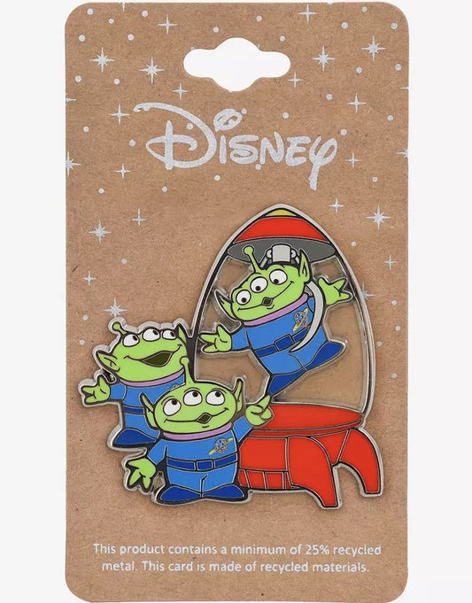 Little Green Men Spaceship Disney Pin - BoxLunch