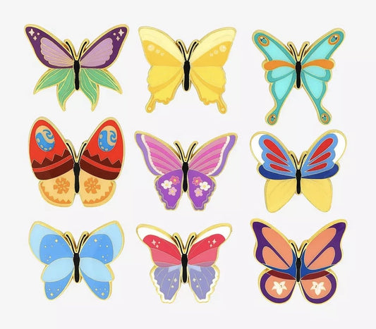 Disney Princess Butterfly Blind Box Pin Set - BoxLunch