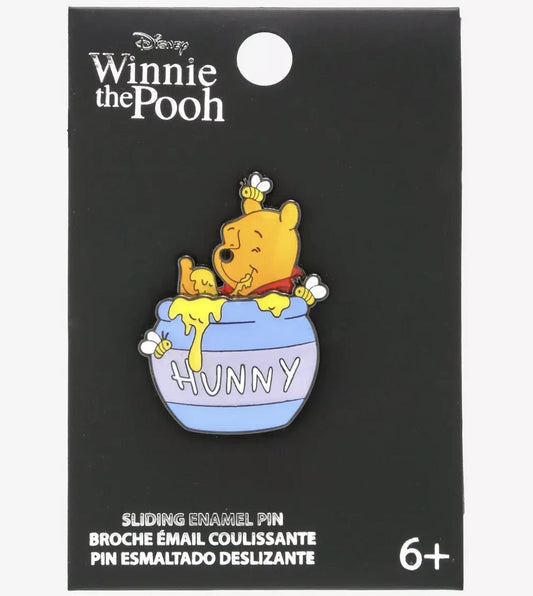 Winnie The Pooh Hunny Sliding Disney Pin at Hot Topic