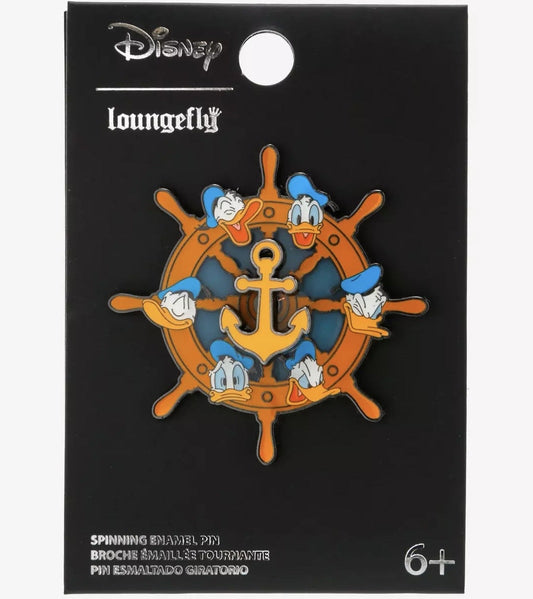 Donald Duck Mood Wheel Spinner Disney Pin at Hot Topic