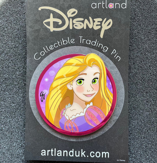 Rapunzel Signature Series ArtLand Disney Pin