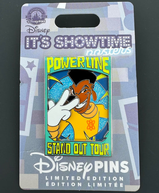 Powerline It’s Showtime Posters Disney Pin