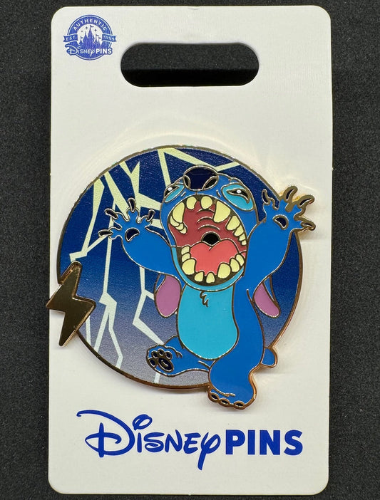 Stitch Lightning Disney Pin 2024