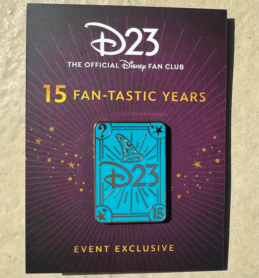 D23 15th Anniversary Event Exclusive Disney Pin
