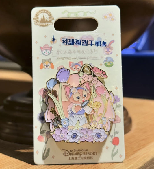 LinaBell Floral Pin at Shanghai Disney Resort