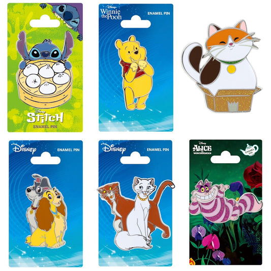 New Disney Character Coreline Pins at Pink a la Mode