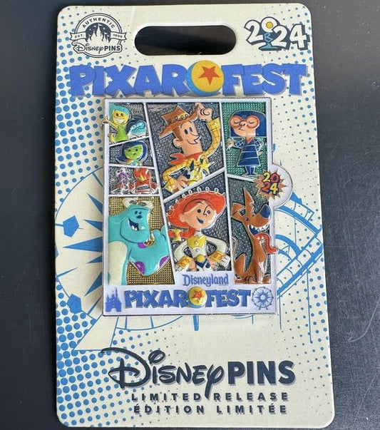 Pixar Fest 2024 Disney Pin