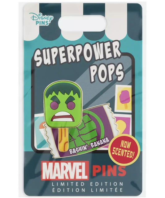 Hulk Bashin' Banana Superpower Pops Pin at Disney Store