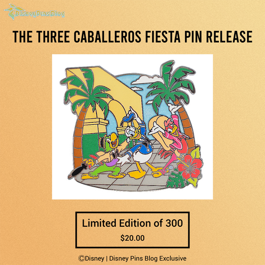 The Three Caballeros Fiesta Disney Pin at DPB Store