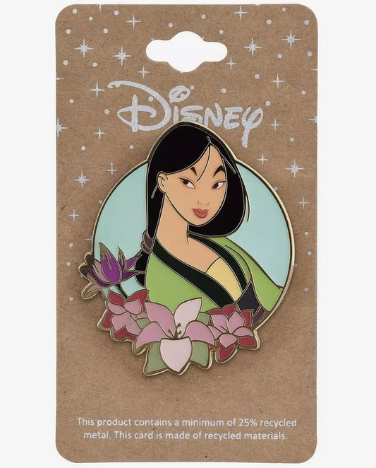 Mulan Flower Portrait Disney Pin at BoxLunch