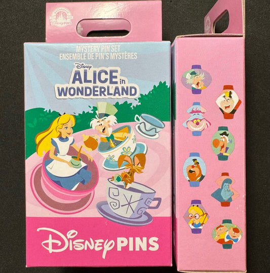 Alice in Wonderland Lamps Mystery Pin Set at Disney Parks & Disney Store