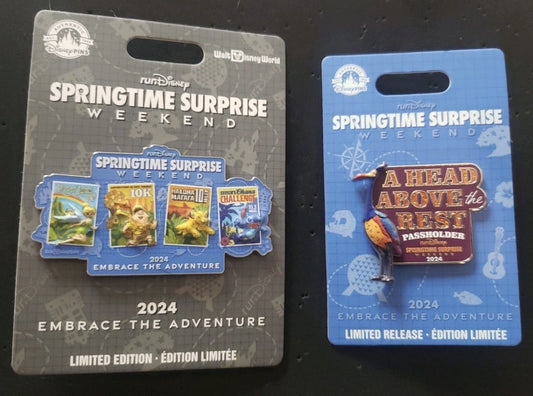 Springtime Surprise Weekend 2024 runDisney Pins