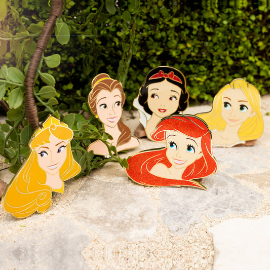 The Royal Court Disney Princess Pins at Pink a la Mode