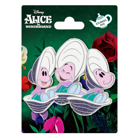 Alice in Wonderland Curious Oysters Disney Pin at Pink a la Mode