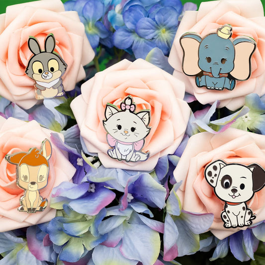 Cutie Animals Disney Pin Series at Pink a la Mode