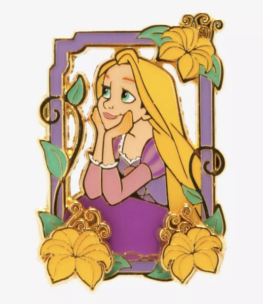 Rapunzel Floral Frame Disney Pin - BoxLunch