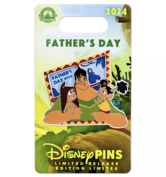 The Emperor's New Groove Father’s Day 2024 Pin at Disney Store