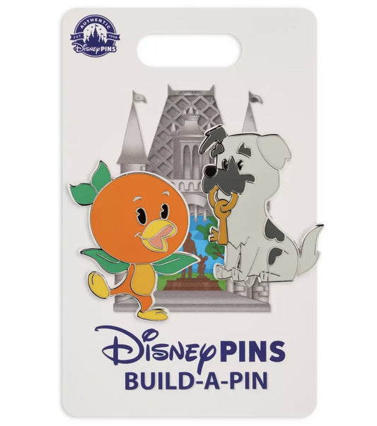 Orange Bird and Prison Dog Build-a-Pin Set