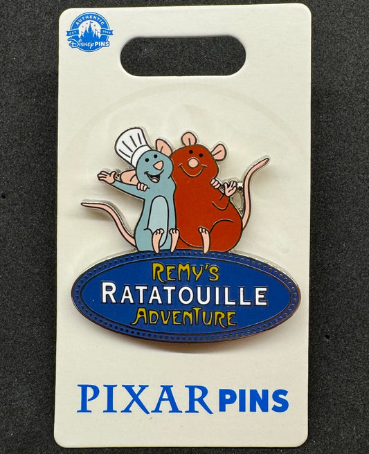 Remy & Emile Remy’s Ratatouille Adventure Disney Pin 2024