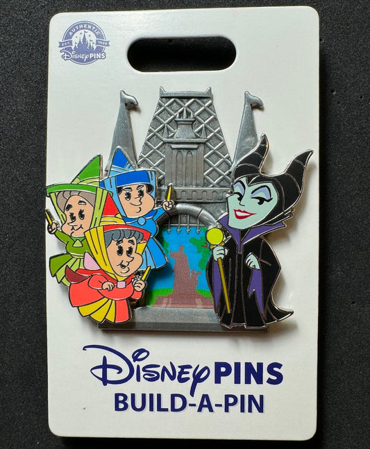 Maleficent & Fairies Build-a-Pin Set at Disney Parks