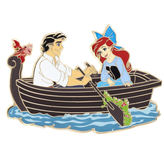 Little Mermaid Kiss the Girl Disney Pin - Pink a la Mode