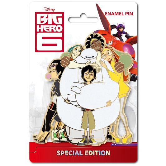 Baymax and Friends Pin - Pink a la Mode