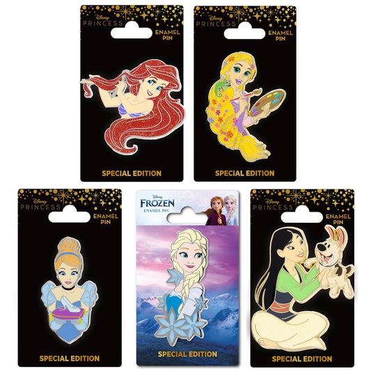 New Disney Princess Pins at Pink a la Mode