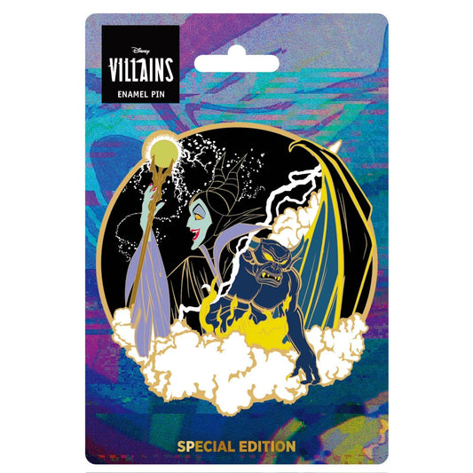 Maleficent Chernabog Stained Glass Disney Pin at Pink a la Mode