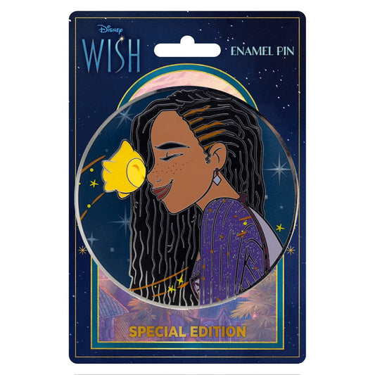 Disney Wish Asha Expression Pin at Pink a la Mode