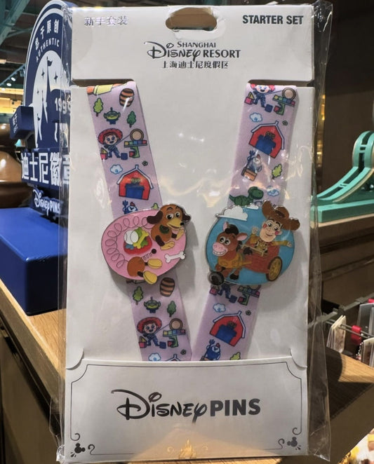 Toy Story Pin Trading Starter Set at Shanghai Disney Resort