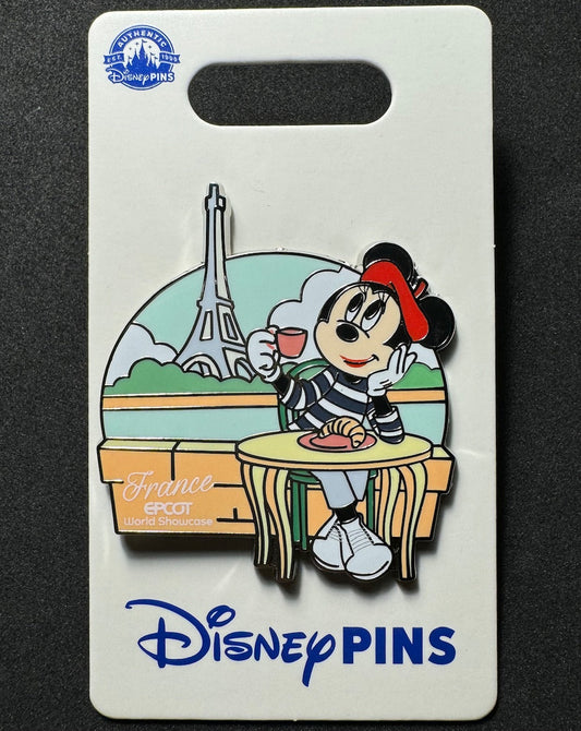 Eiffel Tower Minnie Mouse Epcot France Disney Pin