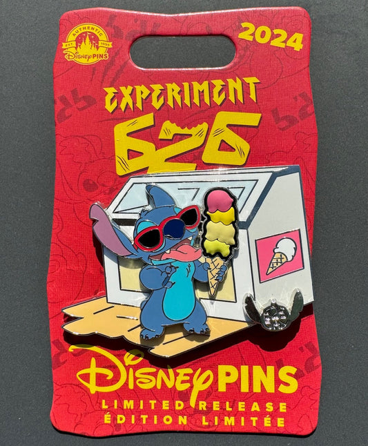 Stitch 626 Day 2024 Ice Cream Pin
