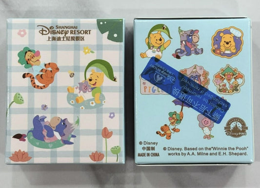 Winnie the Pooh Summer Mystery Pin Set at Shanghai Disney Resort