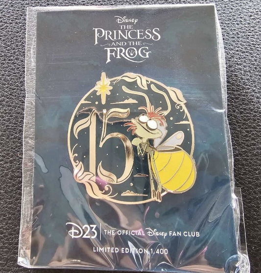 The Princess and the Frog 15th Anniversary Screening Disney D23 Pin