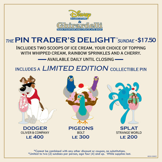Dodger, Pigeons & Splat Pin Trader’s Delight – June 26, 2024