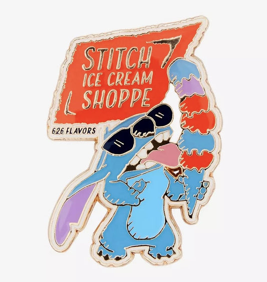 Stitch Ice Cream Shoppe 626 Flavors Pin - BoxLunch