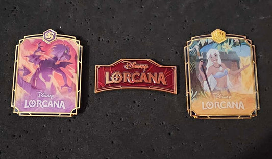 Ursula’s Return Disney Lorcana Trading Card Game Pins