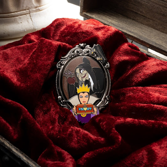 Evil Queen Old Hag Transformation Series Disney Pin at Pink a la Mode