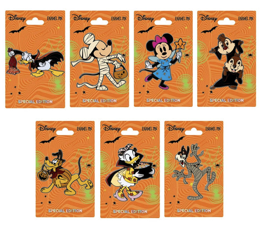 Classic Disney Halloween 2024 Pins - Pink a la Mode