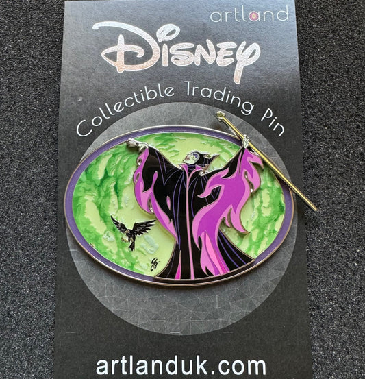 Feel My Wrath! Sleeping Beauty ArtLand Pin
