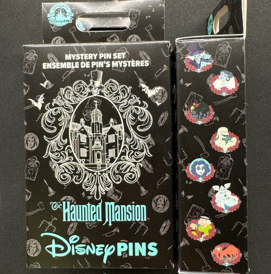 The Haunted Mansion 2024 Mystery Pin Set at Disney Parks