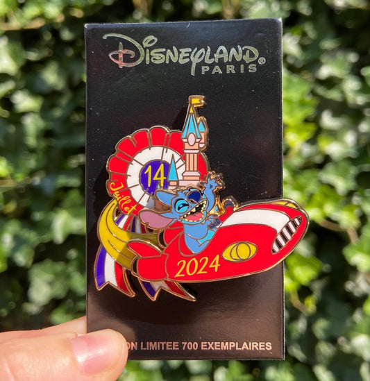 Surprise Bastille Day 2024 Pin at Disneyland Paris