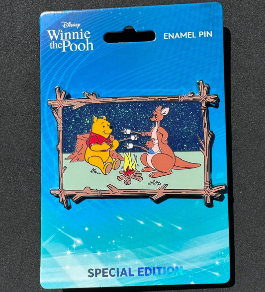 Winnie the Pooh, Kanga & Roo Campfire Disney Pin Release